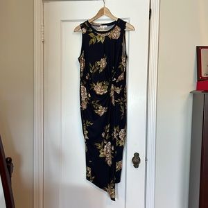 Nine Britton Abigail Brushed Knit Midi Dress size L